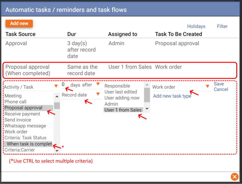 Picture 4 for creating workflows